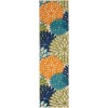 Nourison Aloha - Alh05 Multicolor Area Rug 2 ft. 3 X 10 ft. Rectangle