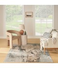Nourison Home Washable Decor Blue WSD09 6 ft. 7 in. X 9 ft. Rectangle Rug