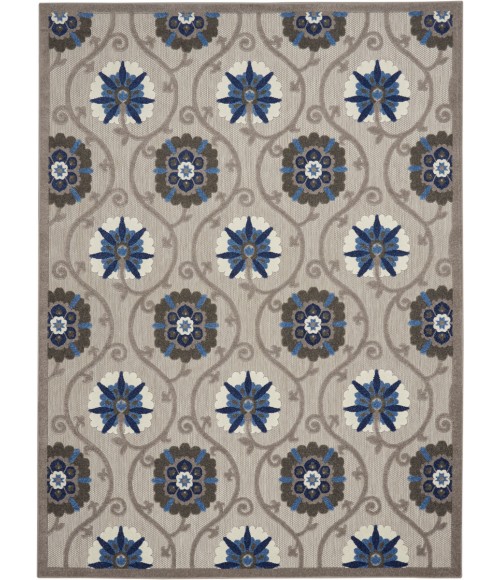 Nourison Aloha Area Rug ALH19 Grey/Blue