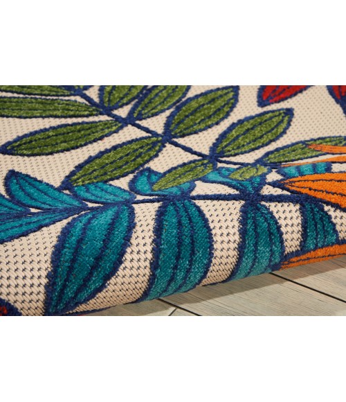 Nourison Aloha Area Rug ALH18 Multicolor 3' x 5'