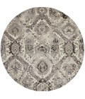 Nourison Twilight Round Area Rug TWI03 Ivory/Grey 8' Round