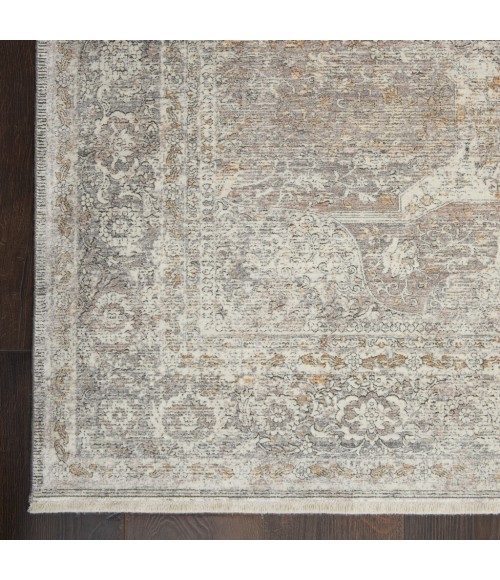 Nourison STARRY NIGHTS Area Rug Nourison Starry Nights Area Rug STN03-Silver/Cream