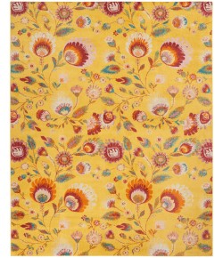 Nourison Allur - Alr08 Yellow Multicolor Area Rug 7 ft. 10 X 9 ft. 10 Rectangle