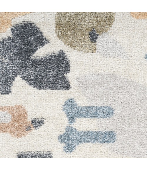 Nourison Astra Machine Washable Area Rug ASW01 Ivory