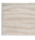 Nourison Home Modern Shag Ivory Beige MMD05 5 ft. 3 in. X 7 ft. Rectangle Rug