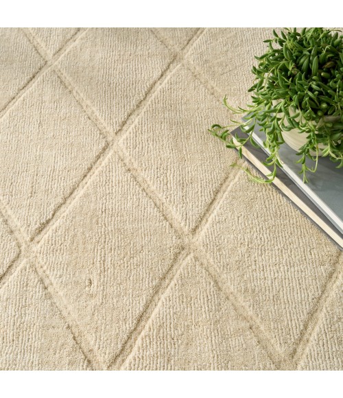 Nourison Wool Haven Ivory Rug WOH01 7 ft. 9 in. X 9 ft. 9 in. Rect. - Rugs Town Nourison Wool Haven Ivory WOH01 7 ft. 9 in. X 9 ft. 9 in. Rect. Rug