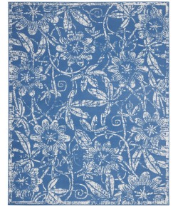 Nourison Whimsicle - Whs05 Blue Area Rug 8 ft. 4 X 11 ft. 6 Rectangle