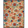Nourison Aloha - Alh17 Multicolor Area Rug 9 ft. 6 X 13 ft. Rectangle