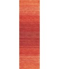 Calvin Klein Linear Glow Area Rug GLO01 Sumac