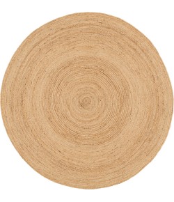Nourison Natural Jute Natural NJT03 6 ft. X Round Rug