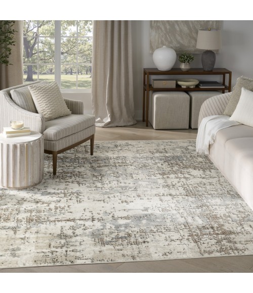 Nourison Concerto Ivory Beige CNC17 7 ft. 10 in. X 9 ft. 10 in. Rect. Rug