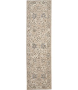 kathy ireland Home Ki38 Moroccan Celebr - Ki384 Ivory Sand Area Rug 2 ft. 2 X 7 ft. 6 Rectangle