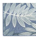 Nourison Aloha Blue ALH18 9 ft. X 12 ft. Rect. Rug
