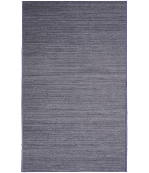 Nourison Washable Essentials Navy WAE01 2 ft. X 6 ft. Rectangle Rug