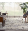 Nourison TEXTURED CONTEMPORARY Area Rug Nourison Textured Contemporary Area Rug TEC01-Ivory/Grey