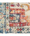 Nourison Passion Runner Area Rug PSN23-Ivory/Light Blue