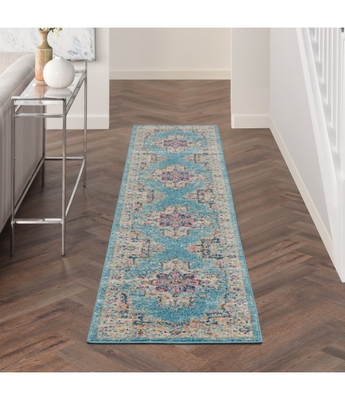 Nourison Passion Area Rug PSN03-Light Blue