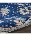 Nourison Tranquil Round Area Rug TRA10-Navy/Ivory
