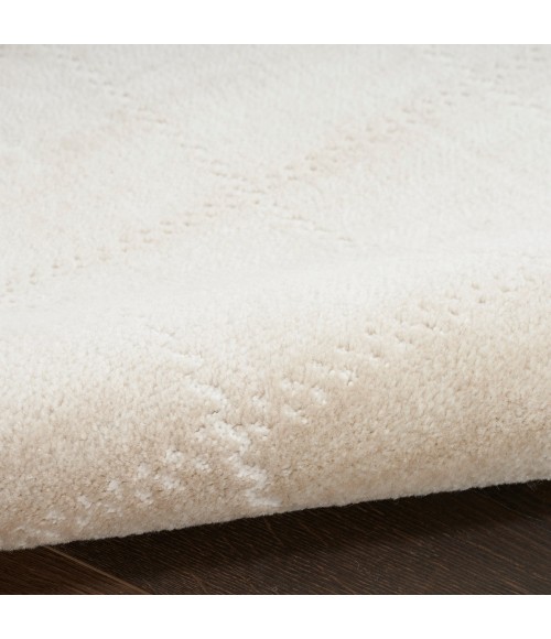 Nourison Serenity Home Ivory SRH05 4 ft. X Round Rug