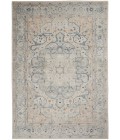 Kathy Ireland Malta Area Rug MAI15-Ivory/Grey