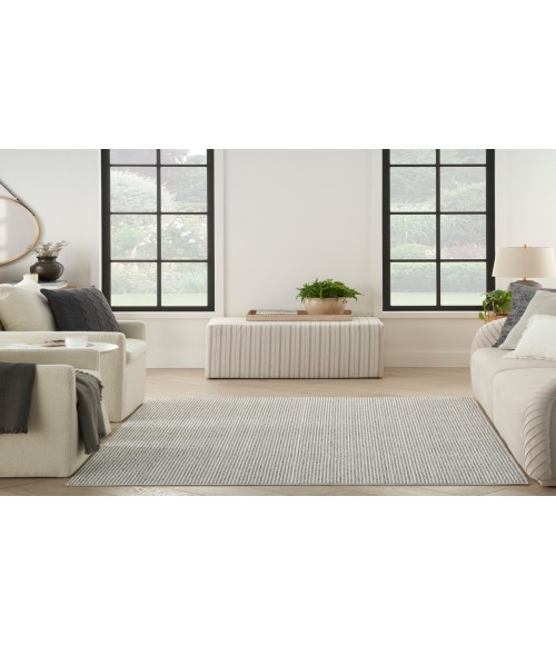 Nourison Textured Home Ivory Grey Rug TXH01 9 ft. X 12 ft. Rectangle - Rugs Town Nourison Textured Home Ivory Grey TXH01 9 ft. X 12 ft. Rectangle Rug