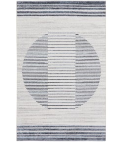 Nourison Home Astra Machine Washable ASW05 Ivory Blue 4 ft. X 6 ft. Area Rug