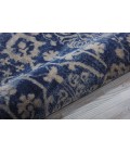 Nourison Somerset Round Area Rug ST757-Navy