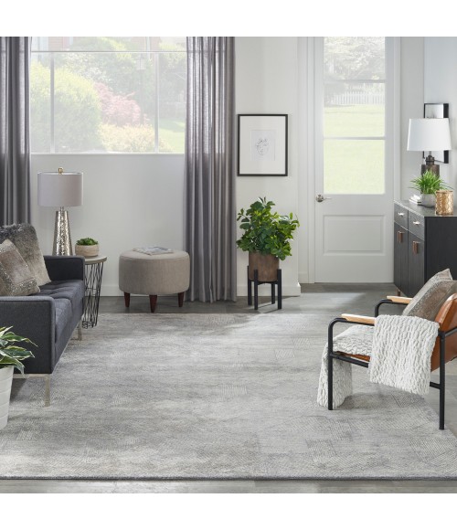 Michael Amini Ma30 Star Area Rug SMR01 Slate