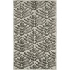 Nourison Aloha Charcoal ALH35 2 ft. X 6 ft. Rectangle Rug
