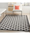 Nourison Aloha Indoor/Outdoor Area Rug ALH26-Black White