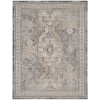 Nourison Lynx Ivory Charcoal LNX01 9 ft. X 11 ft. Rect. Rug