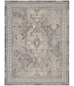 Nourison Lynx Ivory Charcoal LNX01 9 ft. X 11 ft. Rect. Rug