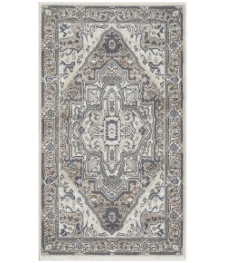 Nourison Concerto Ivory Taupe CNC18 2 ft. 2 in. X 3 ft. 9 in. Rect. Rug