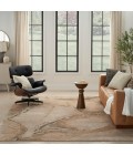 Nourison Silk Shadows Beige Silver Rug SHA24 9 ft. X 12 ft. Rect. - Rugs Town Nourison Silk Shadows Beige Silver SHA24 9 ft. X 12 ft. Rect. Rug