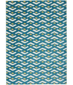 Nourison Home Harper DS300 Blue 5 ft. 3 in. X 7 ft. 3 in. Area Rug