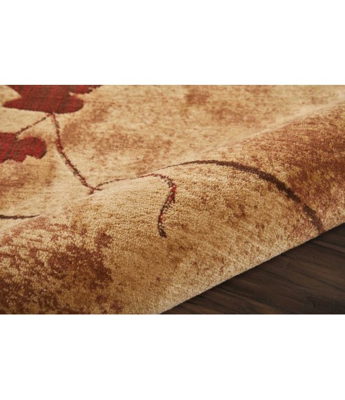 Nourison SOMERSET Area Rug Nourison Somerset Round Area Rug ST70-Latte
