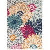 Nourison Home Passion PSN17 Ivory Multicolor 5 ft. 3 in. X 7 ft. 3 in. Area Rug