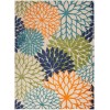 Nourison Aloha - Alh05 Multicolor Area Rug 9 ft. X 12 ft. Rectangle