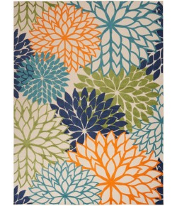 Nourison Aloha - Alh05 Multicolor Area Rug 9 ft. X 12 ft. Rectangle