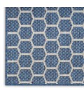 Nourison Twist Reversible Blue TWS01 10 ft. Rect. Rug