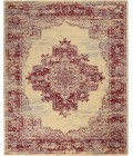Nourison Grafix Area Rug GRF14-Cream/Red