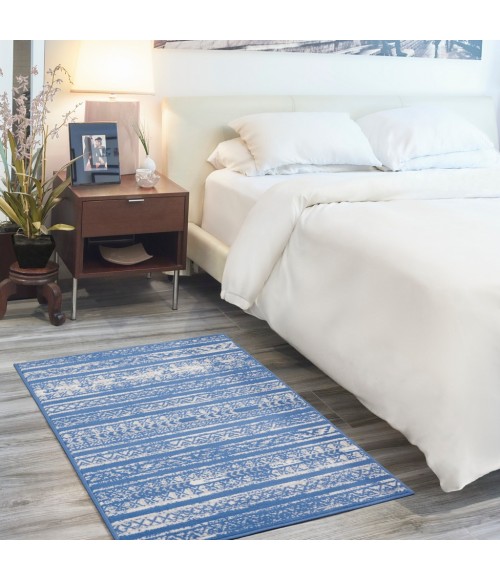 Nourison Whimsicle Area Rug WHS16-Light Blue Ivory