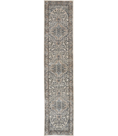 Nourison Quarry Area Rug QUA05 Ivory/Grey