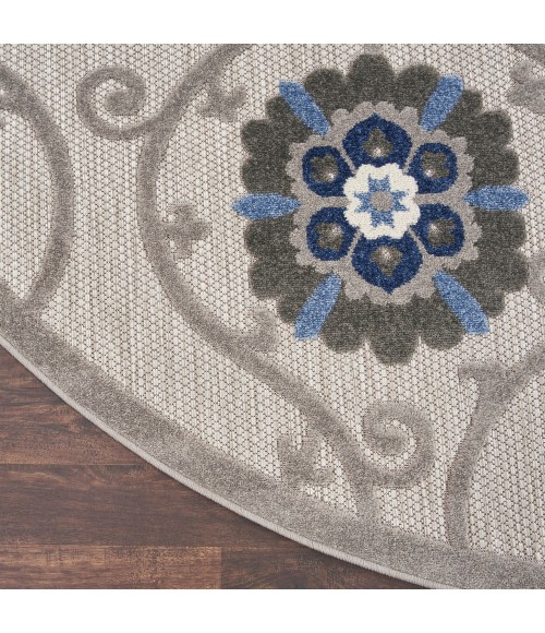 Nourison Aloha Area Rug ALH19 Grey/Blue
