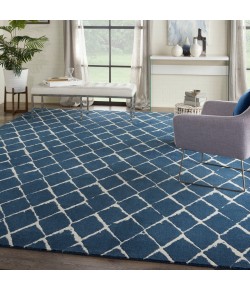 Nourison Twilight - Twi15 Navy Area Rug 9 ft. 9 in. X 13 ft. 9 in. Rectangle