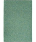 Nourison Washable Solutions Blue/Green WSL01 4 ft. X 6 ft. Rect. Rug