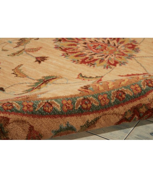 Nourison Living Treasures Round Area Rug LI04-Ivory