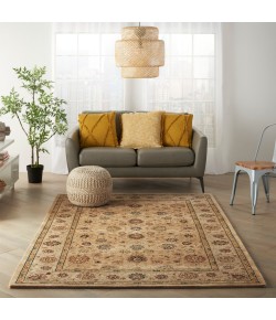 Nourison 2000 - 2071 Camel Area Rug 5 ft. 6 X 8 ft. 6 Rectangle