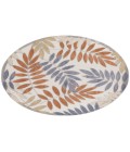 Nourison Aloha Blue Mocha ALH18 7’10” Round Rug