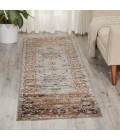 kathy ireland Home Malta Runner Area Rug MAI05-Taupe